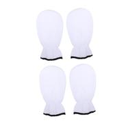 POPETPOP 2 paires Mitaines de Paraffine pour Mains Femme Mitaines de Bain Exfoliantes et Chauffantes Spa Hydratant Lot de Réutilisables et Lavables Soins Mains à Domicile et Salon