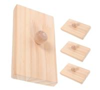 POPETPOP 2 Paires Orff Sand Board Instruments De Percussion pour Les Enfants à Percussion Bloc De Sable Instrument à De Pluie en Bois