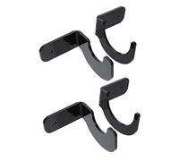 POPETPOP 2 Paires Support de Batte Acrylique pour Hockey et Softball Lot de Rangement Mural Robuste et Durable Présentoir Horizontal pour Collection de Battes