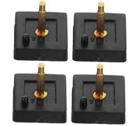 POPETPOP 2 paires Talons Hauts Réparation Pointes Robustes pour Chaussures Femmes Caps de Remplacement Résistants et Silencieux Adaptées à Divers Styles