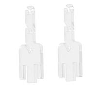 POPETPOP 2 pièces Accessoires Machine à Tricoter K Type Lot de Tendeurs de Fil Compatibles Addi King Express Adaptateurs de Tension pour Contrôle Précis du Fil Durables pour Projets