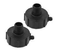 POPETPOP 2 pièces Adaptateur Réservoir IBC Pouce Kit Raccordement Résistant Produits Chimiques pour Cuve Accessoire Connecteur Étanche