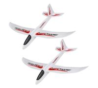 POPETPOP 2 pièces Avion Planeur Mousse de Plein Air pour Garçon Fille Garçons Filles Jeux Adresse et Sécurisé