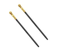 POPETPOP 2 pièces Baguette Roi Plastique Accessoire Roi Déguisement et Détachable pour Cosplay Égyptien Fête Anniversaire et Performance sur Scène