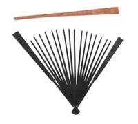 POPETPOP 2 Pièces Bamboo Foldable Fan Frame Kit DIY Fan Making Ribs for Creative Crafts Weddings Home Decor Classroom Activities