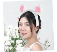 POPETPOP 2 pièces Bandeaux Oreilles Souris Peluche Accessoires Cartoon Mouse Mignons pour Fêtes Costumées Halloween et Déguisements Garçon Fille