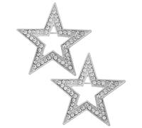 POPETPOP 2 pièces Broche Pentacle Alliage Épingle Décorative Élégante pour Femmes pour Manteaux Écharpes et Sacs Lot