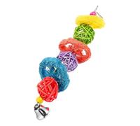 POPETPOP 2 Pièces Brochettes de Perroquet à ronger Jouet Perroquet Oiseau Jouant Jouet Cordon destructeur de Documents Jouet à mâcher en épi de maïs Jouet mordeur de Perroquet