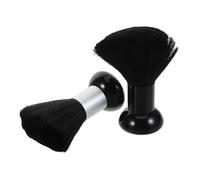 POPETPOP 2 pièces Brosse Barbier Douce pour Nettoyage Cou et Visage Épousseteur Cheveux Multi Usage Poussières et Pellicules Portable pour Hommes et Coiffeurs