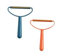 POPETPOP 2 pièces Brosse Collante Portable pour Vêtements et Couettes Outil Épilation Ergonomique Léger et Résistant pour Poils sur Canapé Voiture Animaux et Tapis