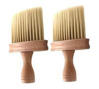 POPETPOP 2 pièces Brosse de Nettoyage Instrument Multifonction Bois Brosse Antirouille pour Cordes Guitare Pinceau Dépoussiérant Doux pour Violon Piano Batterie et Ukulélé Outil Compact