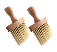 POPETPOP 2 Pièces Brosse de Nettoyage pour Instruments de Musique en Bois et Nylon Poignée Ergonomique Longue, Compatible pour Guitare et Piano, pour Entretien à Domicile