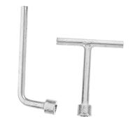 POPETPOP 2 pièces Clé Acier Inoxydable pour Vis de Lampes Tête Triangulaire Outils Compacts et Durables pour Dévissage de Vis