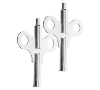 POPETPOP 2 pièces Clé de Remontage Horloge Acier Outil Robuste pour Réparation Mécanique Facile et Précise