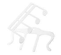 POPETPOP 2 pièces Clip de Partition Lot pour Musique Support de Feuille pour Piano et Clavier Pince de Page Pratique et Durable Argenté pour Musique et Partitions