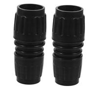 POPETPOP 2 pièces Connecteur Double Droit pour Tringle à Vêtements Dassemblage pour Portants et Plastique Résistant à Lusure Installation sans Outil Accessoire Pratique pour Penderie