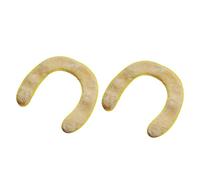 POPETPOP 2 pièces Coussin Siège Toilette Garçon Doux et Sûr Anneau Auxiliaire Apprentissage Propreté pour Enfants Compatible Cuvettes O et U Portable et Confortable Lot de Jaune