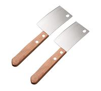 POPETPOP 2 pièces Couteaux Beurre Mini Acier Inoxydable Haute Température pour Couper Fromage Légumes Polyvalents