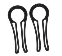 POPETPOP 2 pièces Couvercles de Sécurité pour Boutons de Gaz Verrouillage des Boutons de Cuisinière Protection Garçon Fille pour Gazinière Sécurisez Cuisine Accidents Design Discret et