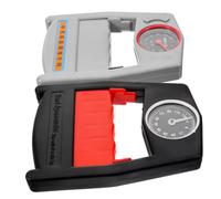 POPETPOP 2 pièces Dynamomètre Mécanique de Force de Préhension pour Entraînement Mains et Doigts Testeur de Puissance Grip à Domicile Outil Précis et Facile Utilisation pour Âges Variés