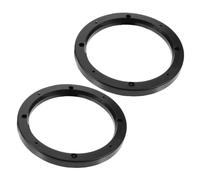 POPETPOP 2 Pièces Entretoise de Haut-Parleur Automobile Abs Noire