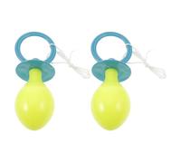 POPETPOP 2 Pièces Grosse Tétine Halloween pour Costume D'adulte en Plastique Bleu, Légère et, Accessoire Amusant pour Cosplay et Événements Thématiques