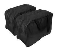 POPETPOP 2 pièces Housse de Rangement pour Compresseur Air Portatif et Aspirateur de Voiture Capacité Importante Installation Facile sur Siège Arrière Organisateur Multifonction pour