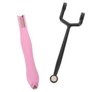 POPETPOP 2 Pièces Kit D'accessoires Nail Art Aimants Cœur et Forme Y pour Ongles en Plastique, Design Double Embout Détachable, pour DIY et Salons de Manucure
