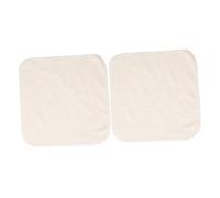 POPETPOP 2 pièces Lingettes Exfoliantes Visage Fibre de Réutilisables Serviettes Absorbantes et Lavables Nettoyage Écologique et Durable