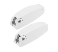 POPETPOP 2 pièces Loquet de Porte Caravane pour Camping Remorque Kit de Retenue pour Portes de Coffre Rv Installation Facile Sécurité Renforcée pour Voyages Motorhome