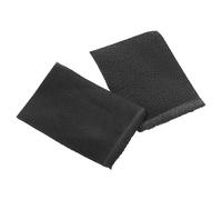 POPETPOP 2 Pièces Manchon D'archet pour Alto en Cuir Pu Noir, Prise Confortable et Solide, Accessoire Essentiel pour Musiciens et Violonistes