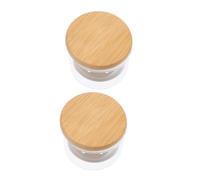 POPETPOP 2 pièces Manicure Nail Dish With Stainless Steel Mesh For Nail Art Mixing And Cleaning Glass Cups And Brush Washing