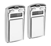 POPETPOP 2 Pièces Mini Electronic Pocket Scale Car Key Shape Portable Precision Food Jewelry Weight Balance Digital LCD Display Compact Handheld Scale Without Batteries