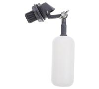 POPETPOP 2 pièces Mini Vanne Flottante Pouce pour Réservoir Deau Vanne Bille pour Humidificateur Aquarium et Machine à Glace Installation Multidirectionnelle Blanc