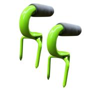 POPETPOP 2 Pièces Outil de Jardinage avec Manche en Mousse Douce à Griffes en Acier Renforcé Double Face pour Ameublir et Niveler Le Sol Plates-Bandes Surélevées et Pots de Plantes