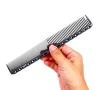 POPETPOP 2 pièces Peignes de Coiffure Plastique Noir et Blanc Peignes Démêlants Durables pour Femmes Outils Coiffure Professionnels Faciles à Laver et Usage Salon ou Maison