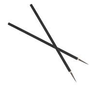 POPETPOP 2 pièces Pinceaux de Peinture Détail Céramique Pinceaux Fins pour Ligne Fine Nail Art Dessin Précis Portable