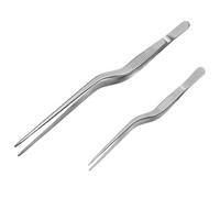 POPETPOP 2 pièces Pinces de Cuisine Acier Inoxydable Pince à Arêtes de Poisson Ergonomique Multifonction pour Bbq et