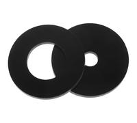 POPETPOP 2 pièces Plaque Insertion pour Table de Défonceuse Accessoire de Travail Du Bois Plaque de Recouvrement Micro Scie Installation Facile Noir