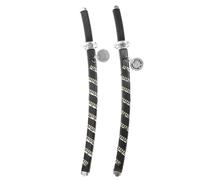 POPETPOP 2 pièces Plastique pour Modèle de Katana Noir Accessoire Cosplay pour Halloween et Déguisement