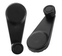 POPETPOP 2 pièces Poignée de Fenêtre de Voiture Métal Manivelle de Levage Robuste Remplacement pour Porte de Wagon Accessoires Auto Durables Installation Facile DIY
