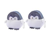 POPETPOP 2 pièces Porte-Monnaie Peluche Petit Sac Rangement pour Clés Maquillage et Monnaie Pochette Compacte pour Femmes et Voyage 2pcs