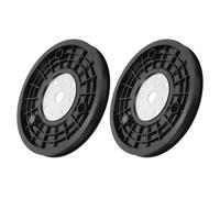 POPETPOP 2 Pièces Poulie pour Vélo Appartement Roue de Remplacement pour Courroie de Transmission de Rechange Fitness Silencieuse et Facile à Installer