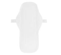 POPETPOP 2 pièces Serviette Hygiénique Lavable Réutilisable Coton Biologique Ultra-absorbante et Fine avec Ailes à Boutons-pression Protection Imperméable pour Règles Écologiques