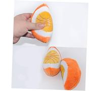 POPETPOP 2 Pièces Son De Chien Mâcher des Jouets Grinçants pour Chien Mignon pour Animaux De Compagnie pour Chien Durable Jouets Interactifs pour Chiens Jouets pour Chiens Orange Jouets À