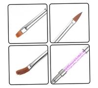 POPETPOP 2 pièces Stylo Nail Art Double Embout pour Manucure DIY Pinceaux Détail Ongles Flexibles et Absorbants Outils Peinture Ongles Professionnel et Usage Domestique