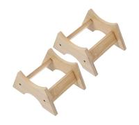 POPETPOP 2 pièces Support Tonneau Bois pour Distributeur de Boissons Socle Stable pour Barils de Vin Pichet Whisky Seaux Eau et Jerrican Base Décorative Robuste pour Comptoir Cuisine et