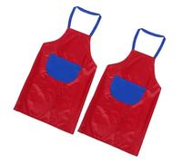 POPETPOP 2 pièces Tablier Garçon Fille Peinture Imperméable PVC Lot Protection Taches pour Cuisine et Activités Artistiques