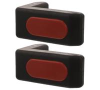 POPETPOP 2 Pièces Tampon de Quai de L en Caoutchouc Noir pour Camion | Protection D’angle Renforcée, Absorption des Chocs, pour Entrepôt et Chargement, Remorque et Caisse