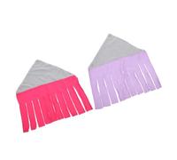 POPETPOP 2 pièces Tente Dangle pour Petits Animaux Cachette Respirante Fleece avec Hamac Réglable pour et Hamsters Accessoires Cage Coin Intérieur Lit Rongeur Confortable